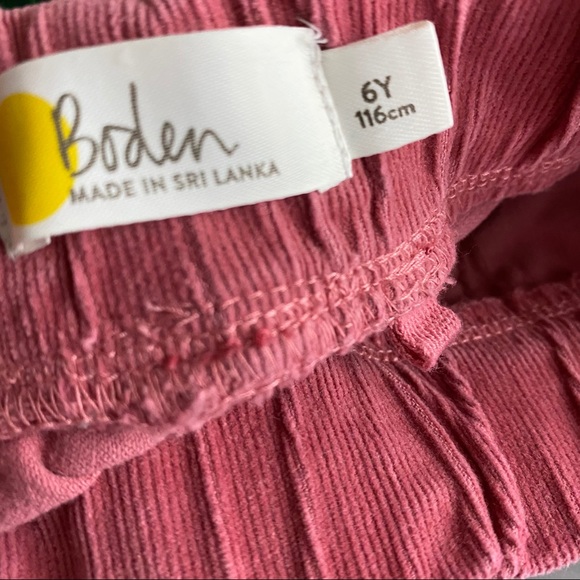 Mini Boden Girls Corduroy Skinny Pants Size 6y - Picture 5 of 6